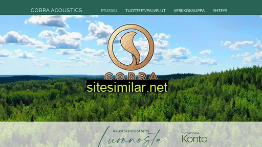cobra-acoustics.fi alternative sites
