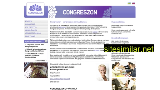 congreszon.fi alternative sites