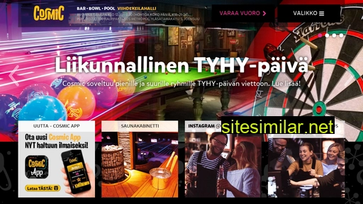 cosmicjoensuu.fi alternative sites