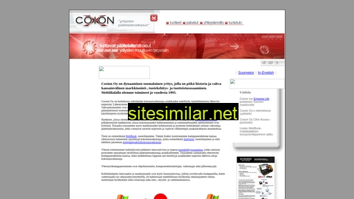 coxion.fi alternative sites