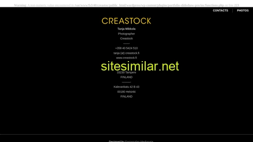 Creastock similar sites