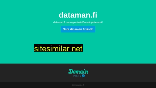 dataman.fi alternative sites