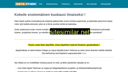 dataspark.fi alternative sites