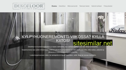dekofloor.fi alternative sites