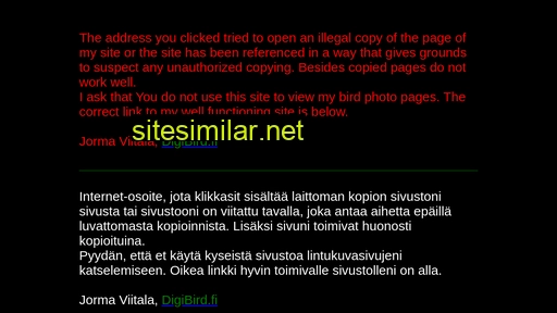 digibird.fi alternative sites