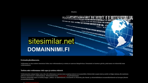 domainnimi.fi alternative sites
