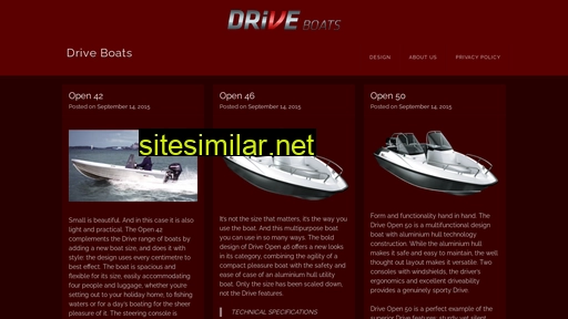 driveboats.fi alternative sites