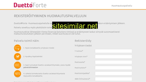 duettoforte.fi alternative sites