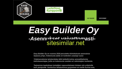 easybuilder.fi alternative sites