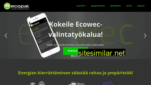 ecopal.fi alternative sites