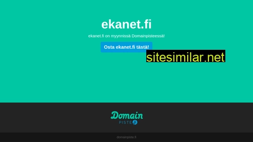 ekanet.fi alternative sites