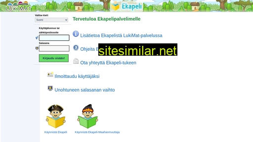ekapeli.lukimat.fi alternative sites