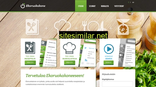 ekoruokakone.fi alternative sites