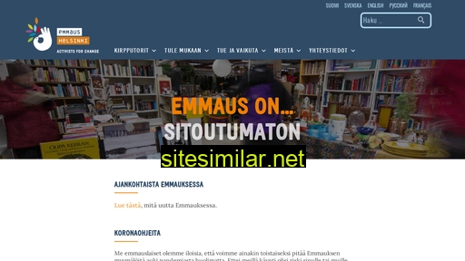 emmaushelsinki.fi alternative sites