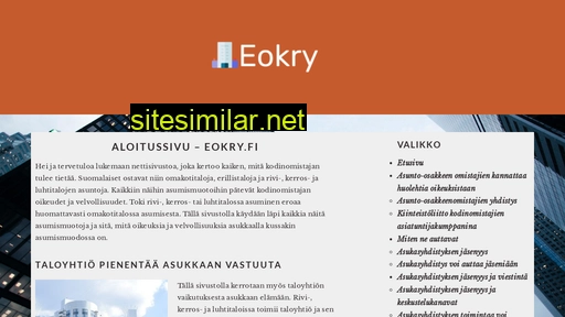 eokry.fi alternative sites