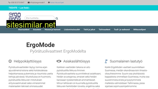 ergomode.fi alternative sites