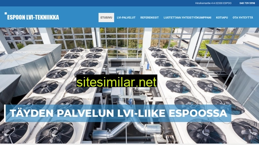 espoonlvitekniikka.fi alternative sites
