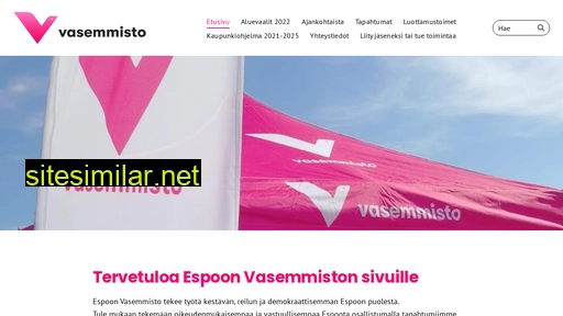 espoonvasemmisto.fi alternative sites