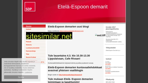 Etela-espoondemarit similar sites
