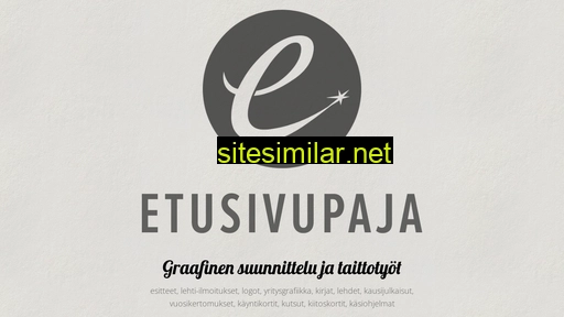 etusivupaja.fi alternative sites