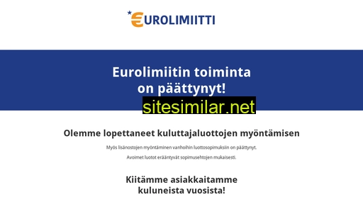 eurolimiitti.fi alternative sites