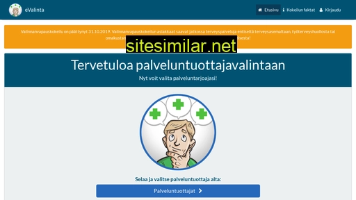 evalinta.fi alternative sites