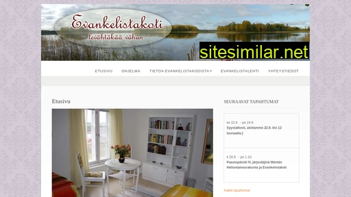 evankelistakoti.fi alternative sites