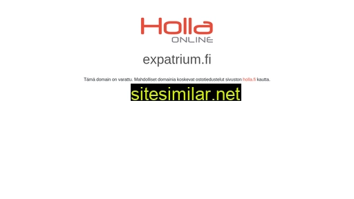 expatrium.fi alternative sites