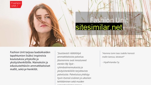 fashionunit.fi alternative sites