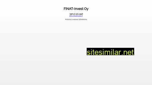 finatinvest.fi alternative sites