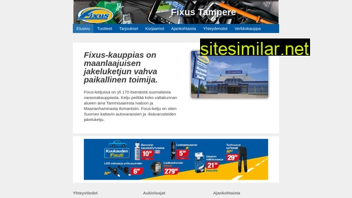 fixus-tampere.fi alternative sites