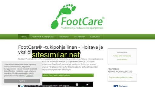 Footcare similar sites