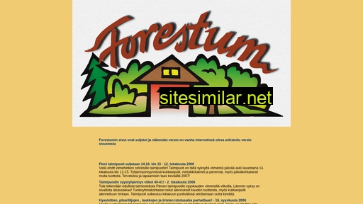 forestum.fi alternative sites