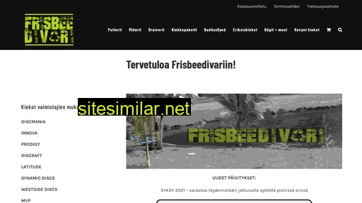 frisbeedivari.fi alternative sites