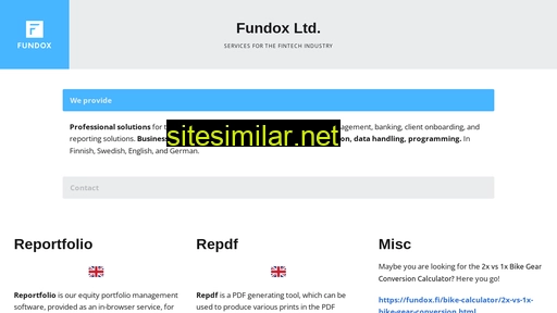fundox.fi alternative sites