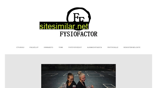fysiofactor.fi alternative sites