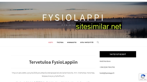 Fysiolappi similar sites