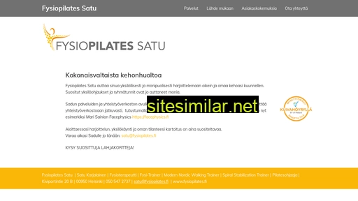 fysiopilates.fi alternative sites