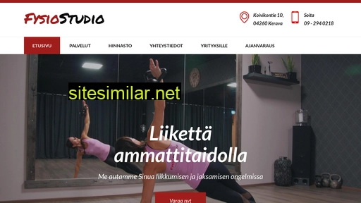 fysiostudio.fi alternative sites