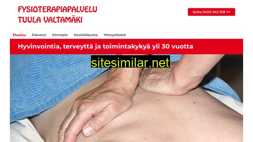 fysioterapiavaltamaki.fi alternative sites