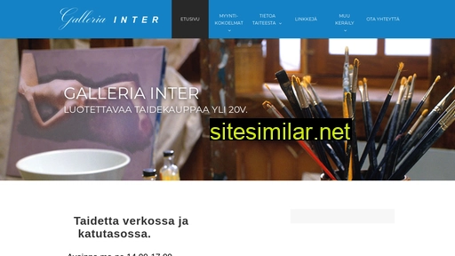 galleriainter.fi alternative sites