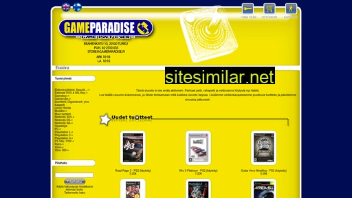 gameparadise.fi alternative sites