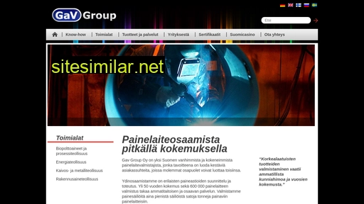 gavgroup.fi alternative sites
