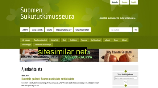 genealogia.fi alternative sites