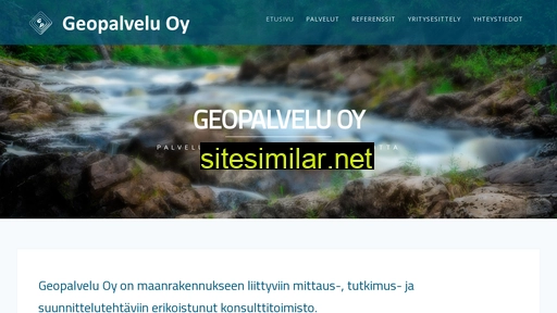geopalvelu.fi alternative sites