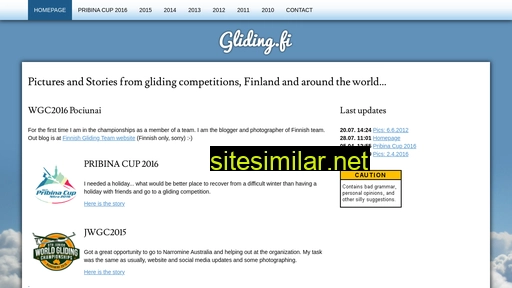 gliding.fi alternative sites