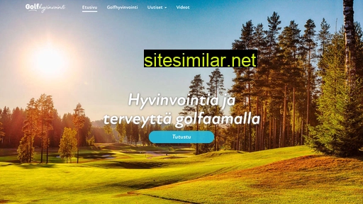 golfhyvinvointi.fi alternative sites