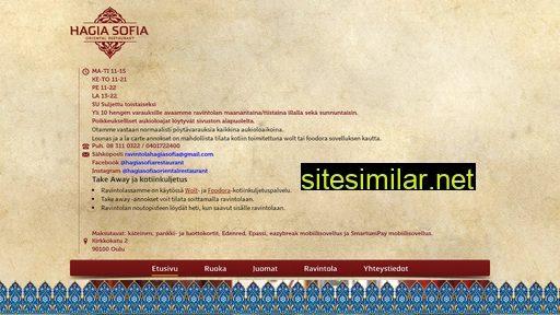 hagiasofia.fi alternative sites