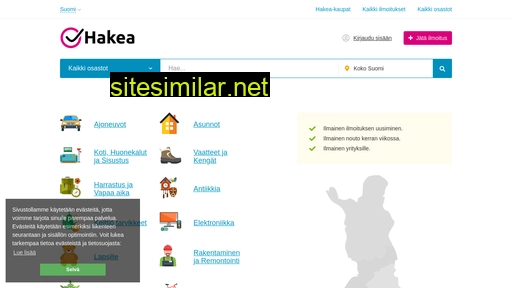 hakea.fi alternative sites