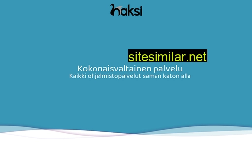 haksi.fi alternative sites